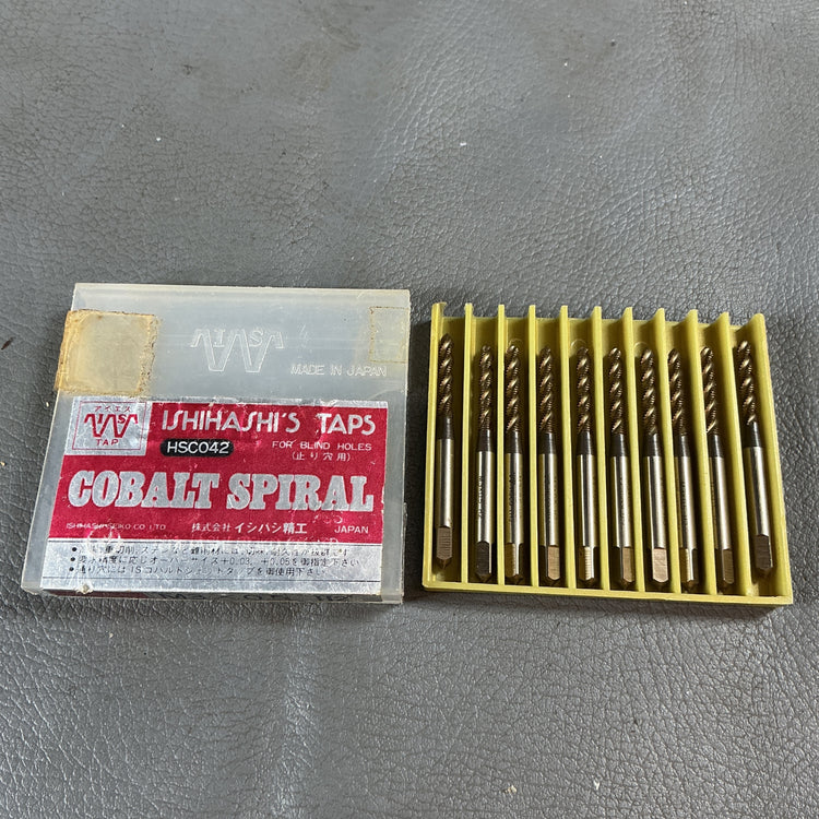 【未使用】イシハシ精工　止り穴用コバルトスパイラルタップ　M4とM3の2箱セット！  【越谷店】
