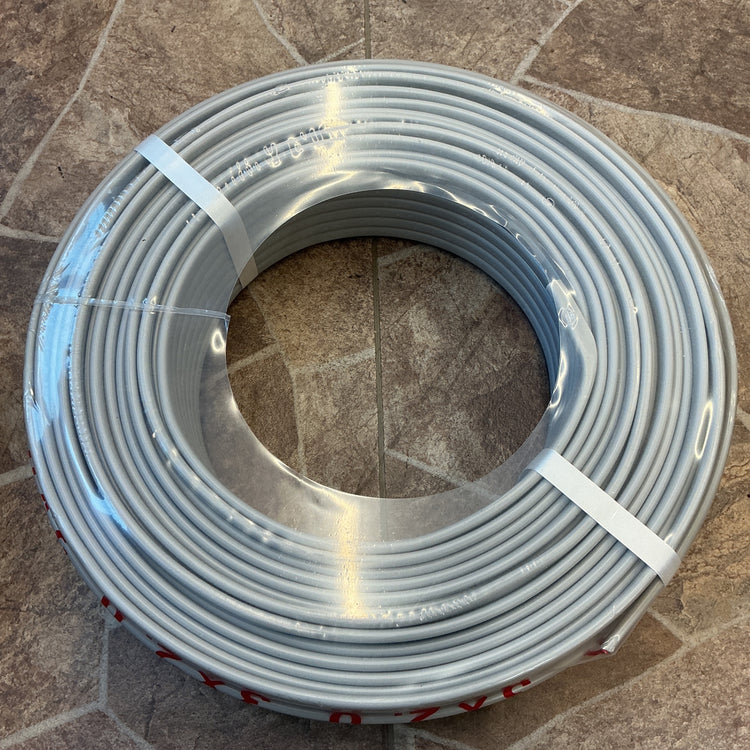 【未使用】 矢崎電線 VVFケーブル 3 × 2.0 mm 黒白赤 灰 100m VVF203 【越谷店】