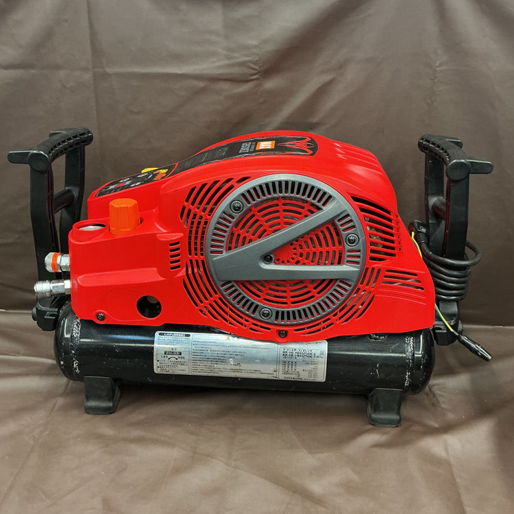 【中古※一部ボタン不良あり】 マックス MAX エアコンプレッサー AK-HL1250E2 レッド 常圧 高圧 11Lタンク 【越谷店】