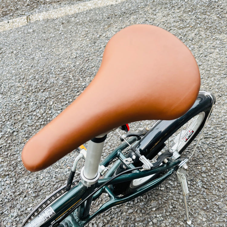 【引取限定】状態良 16インチ 折り畳み自転車 グリーン 【リライズ蓮田店】