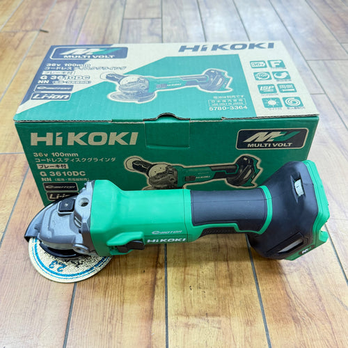 回転動作良好 100mm 36V コードレスディスクグラインダ G3610DC(NN) 【リライズ蓮田店】