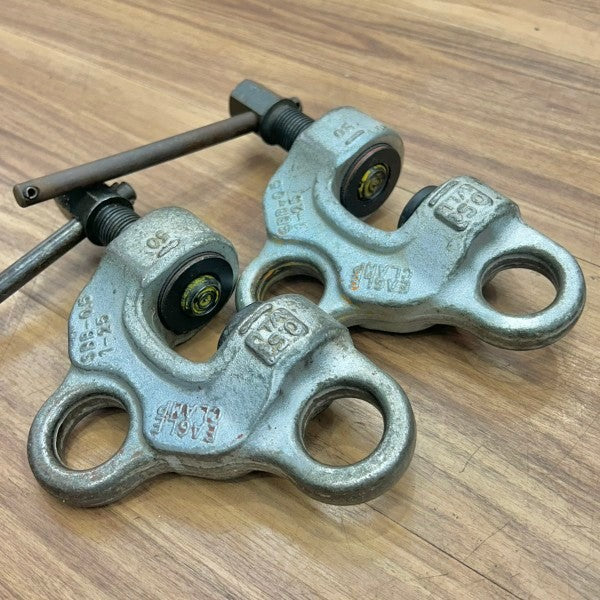 2個セット イーグルクランプ 0.5t ねじ式全方向クランプ SBB-0.5 【船橋馬込店】