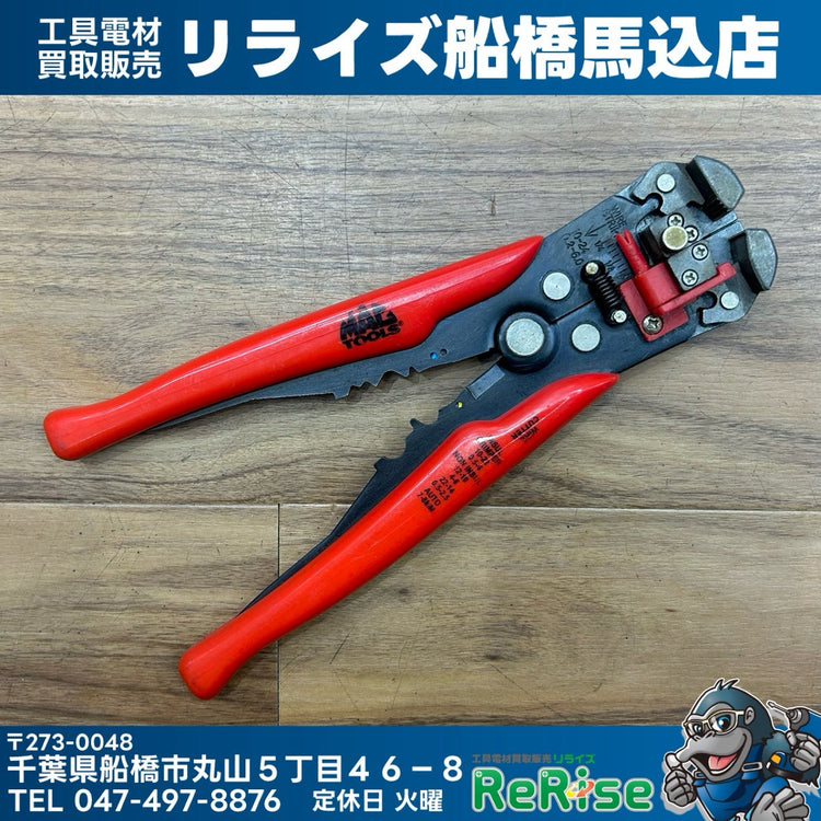 MAC TOOLS（マックツールズ）ヘビーデューティーオートマチックワイヤーストリッパー WSC665  【船橋馬込店】