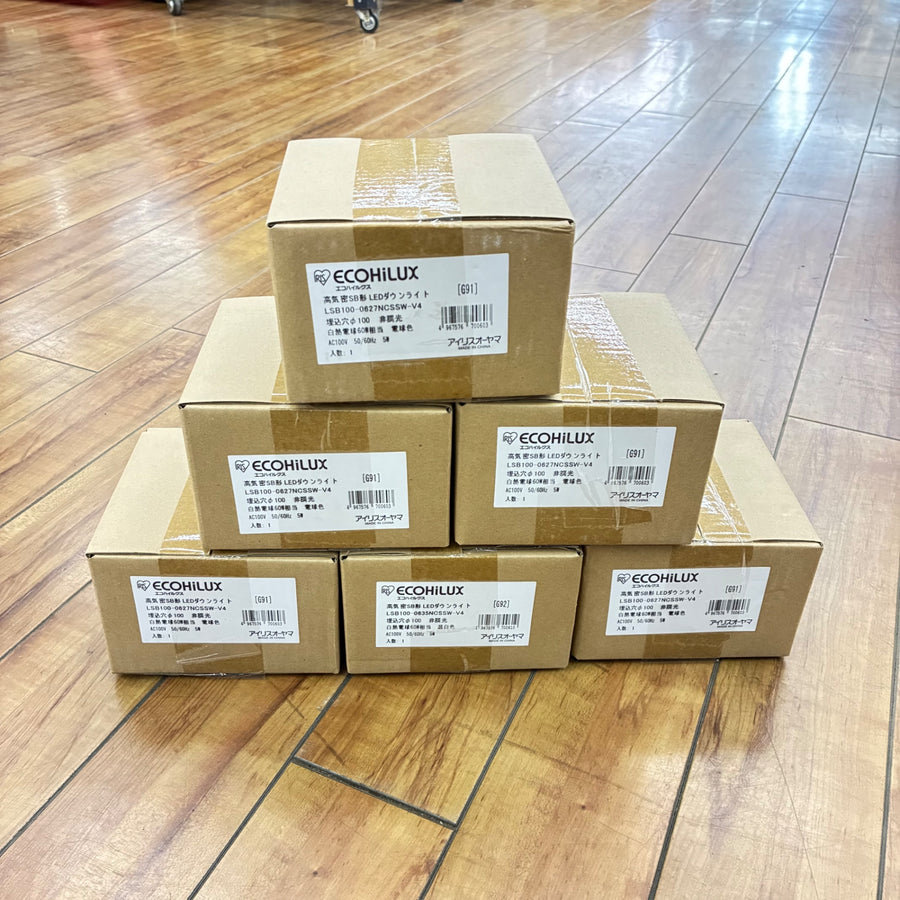 アイリスオーヤマ(IRIS OHYAMA) 高気密SB形 LEDダウンライト LSB100-0635NCSSW-V4 6箱セット 【蓮田店】