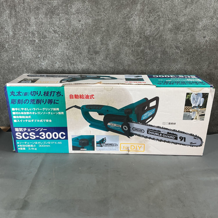 【中古】SHINKO(新興製作所) 電気チェンソー SCS-300C  【越谷店】