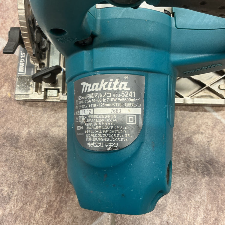 【中古】マキタ(makita) 内装マルノコ 5241  【越谷店】