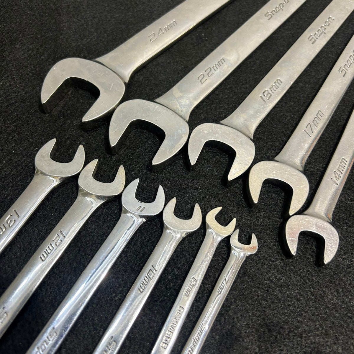 スナップオン Snap-on コンビネーションレンチ OEXMシリーズ 11本セット 【船橋馬込店】