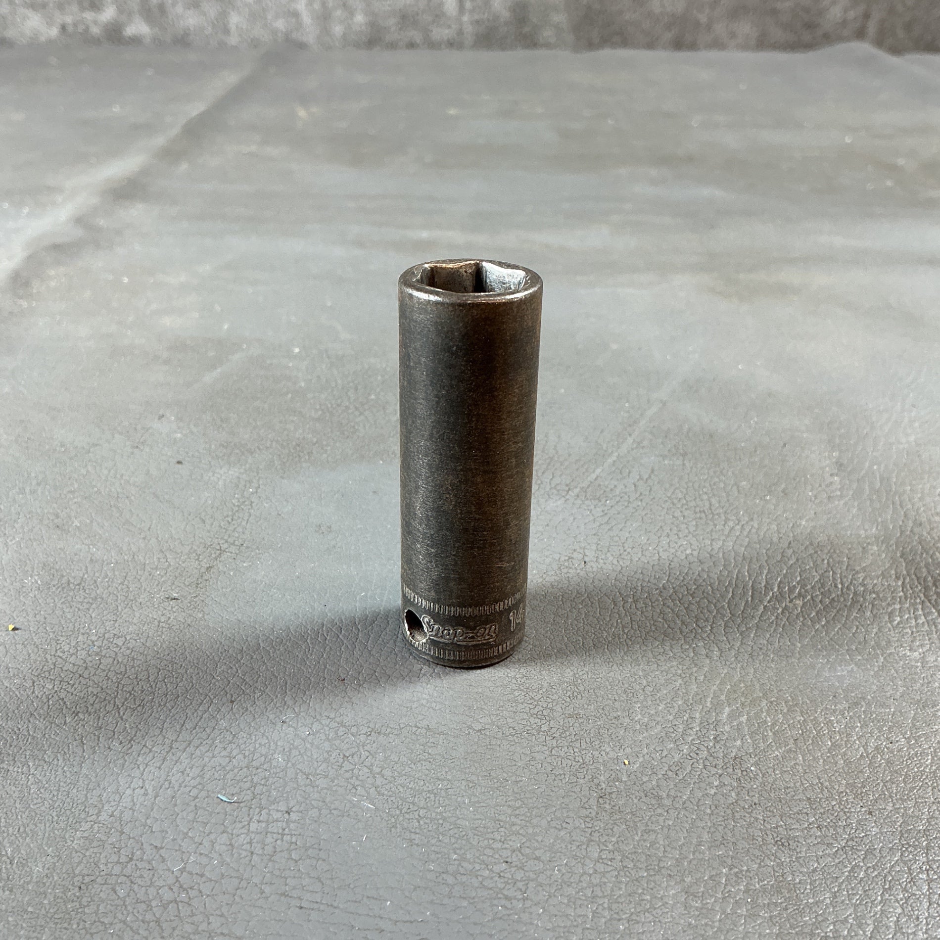 【中古】SNAP-ON 【14mm】 SIMFM14 ディープインパクトソケット 差込: 3/8dr 6角 旧ロゴ  【越谷店】
