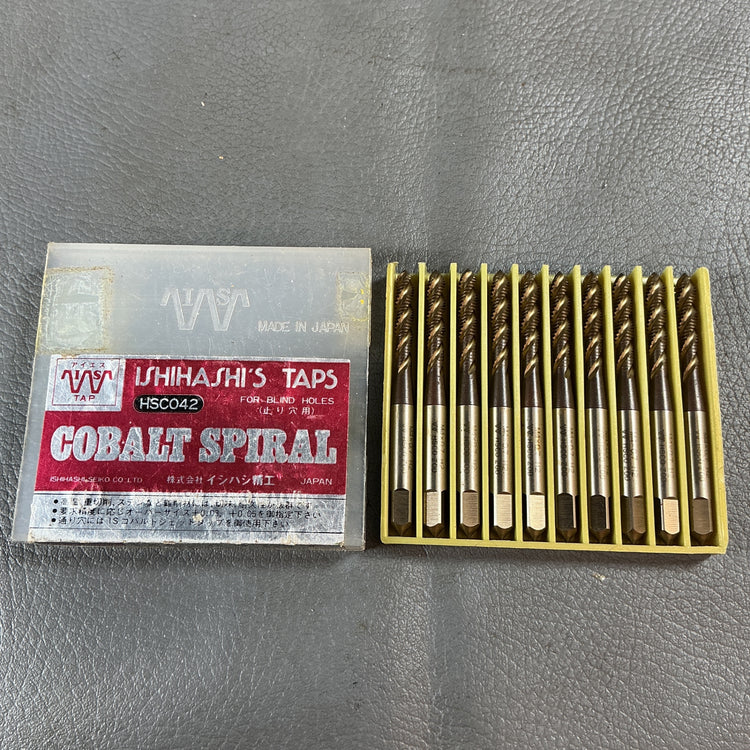 【未使用】イシハシ精工　止り穴用コバルトスパイラルタップ　M4とM3の2箱セット！  【越谷店】