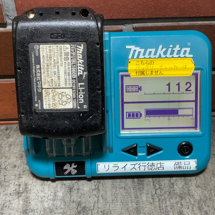 リチウムイオンバッテリー 18V/6.0Ah BL1860B 【市川行徳店】