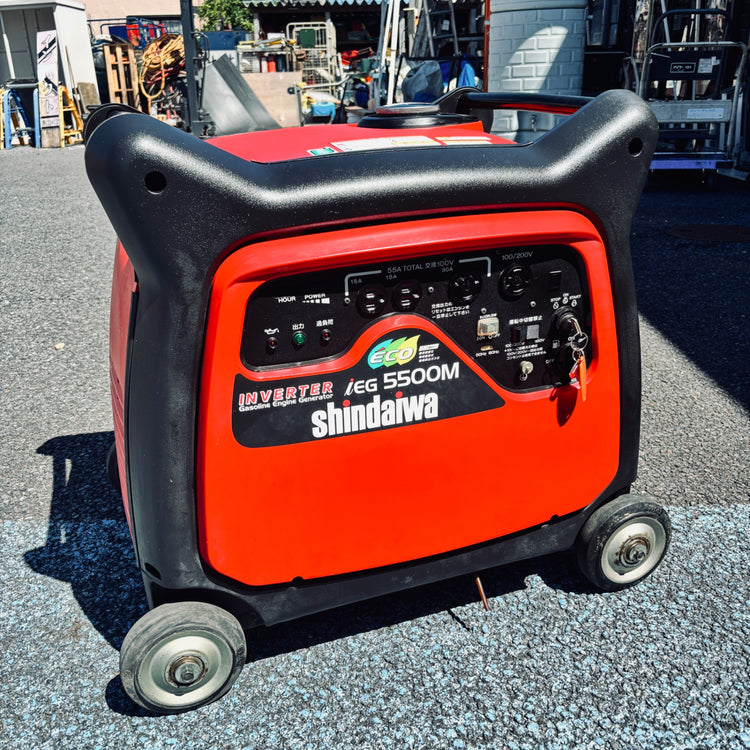 【店頭引取限定】※配送不可　やまびこ産業機械 新ダイワ IEG5500M-Y インバータガソリンエンジン発電機 【越谷店】