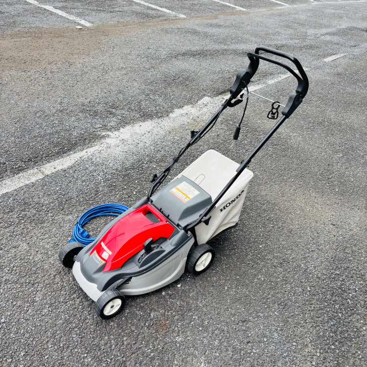 【引取限定】370mm 電動芝刈機 HRE370 延長コード付【リライズ蓮田店】