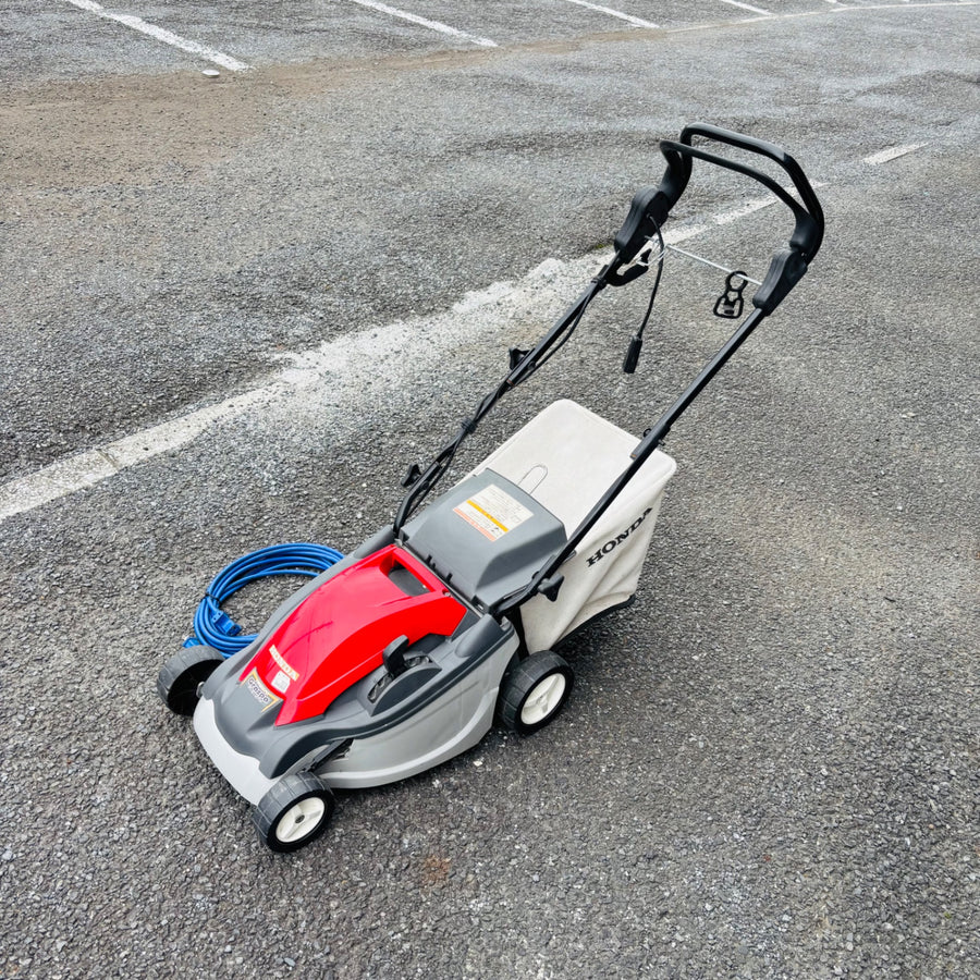 【引取限定】370mm 電動芝刈機 HRE370 延長コード付【リライズ蓮田店】