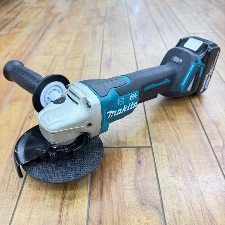 程度良好 18V 125mm コードレスディスクグラインダ GA508DZ バッテリー1個付属(BL1860B)【リライズ蓮田店】