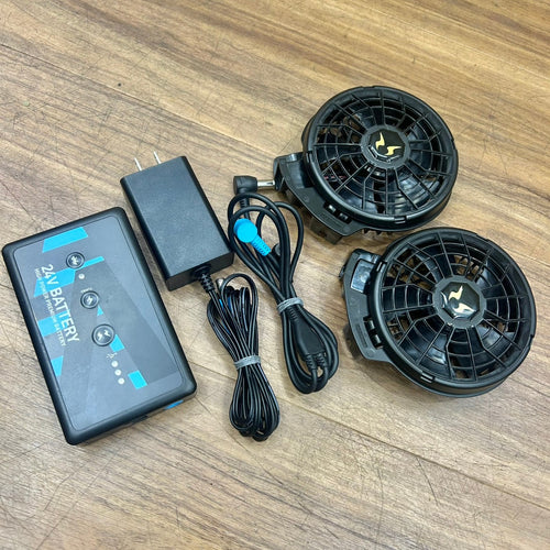 サンエス 24V空調服用バッテリーファンセット RD9590/RD9410PH 【船橋馬込店】