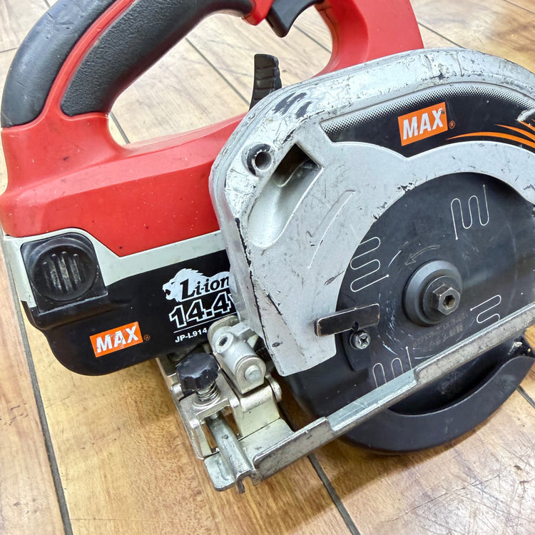 動作良好125mm 充電式丸のこ(本体のみ) PJ-CS51Z バッテリー(14.4V/3.0Ah)1個付属【リライズ蓮田店】