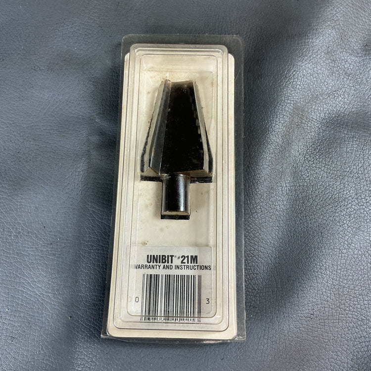 【未使用】Unibit ステップドリル　#21m 13mmシャンク  【越谷店】