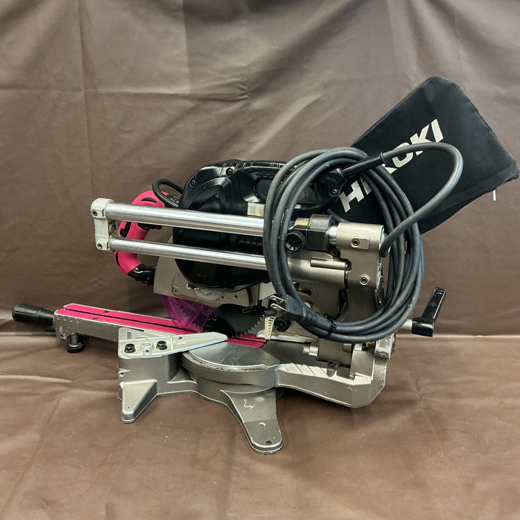 【中古・人気機種】 日立(HITACHI) 165mm 卓上スライド丸のこ C6RSHC 尺切り対応！ ※レーザー点きません 【越谷店】