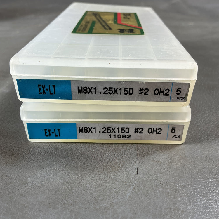 【未使用】OSG　ハンドタップ 一般用 ロングシャンク EX-LT M8×1.25×150　5本入りが2箱  【越谷店】