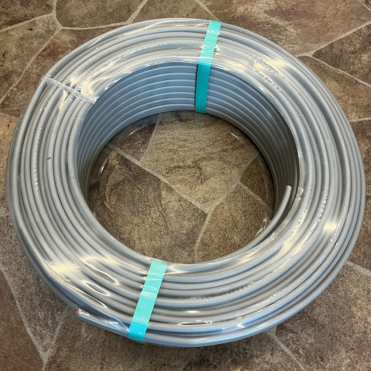 【未使用】 弥栄電線 VVF203 VVFケーブル 3×2.0mm(黒白赤)灰 100m 【越谷店】