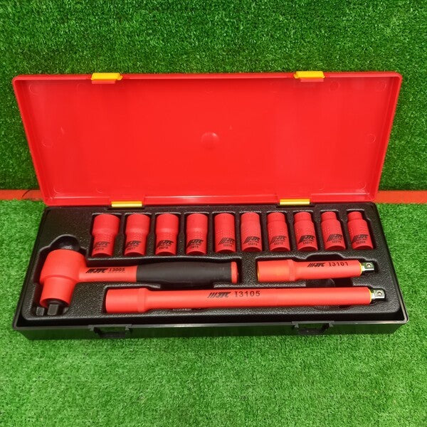 9.5mm 13PCS 絶縁ソケットセット JTCK9131【野田愛宕店】
