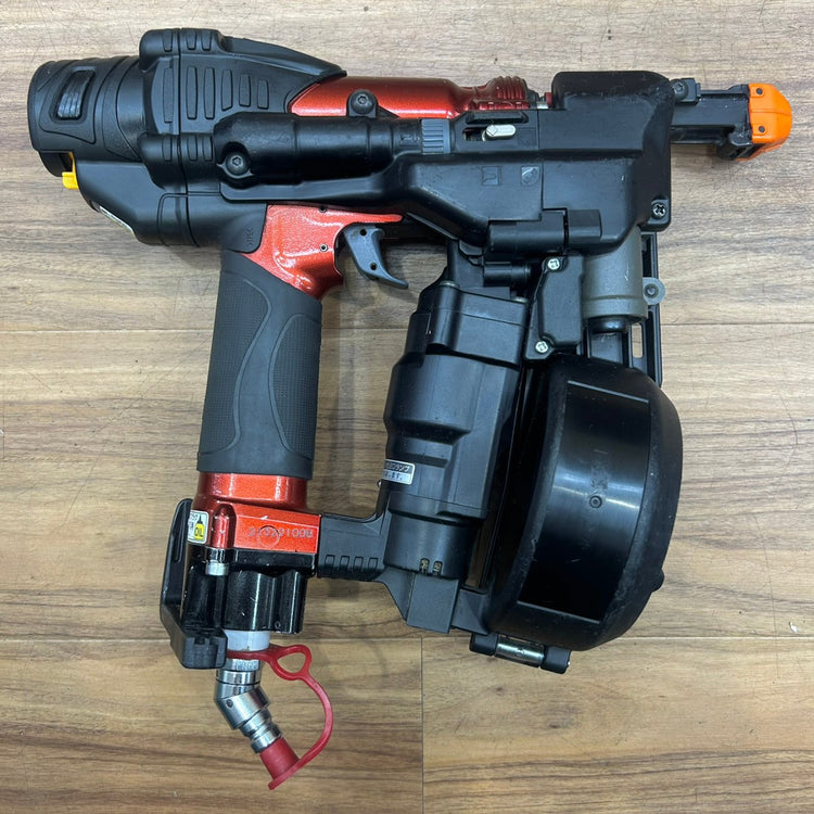 美品 マックス (MAX) 高圧 41mm エアー ネジ打ち機 HV-R41G5-R ターボドライバー 【中古】【船橋馬込店】