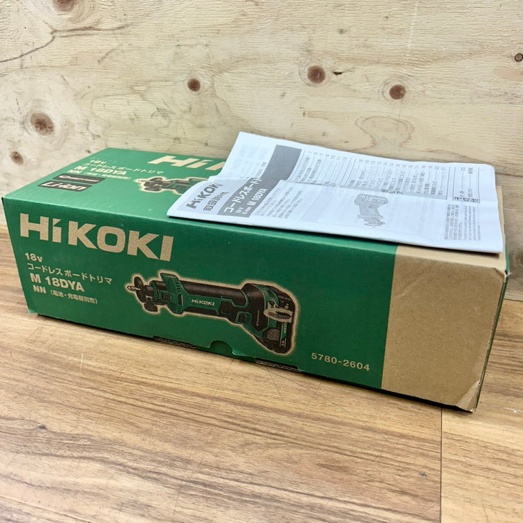 HiKOKI (ハイコーキ) 18V コードレスボードトリマー M18DYA (NN) 本体のみ 【船橋馬込店】
