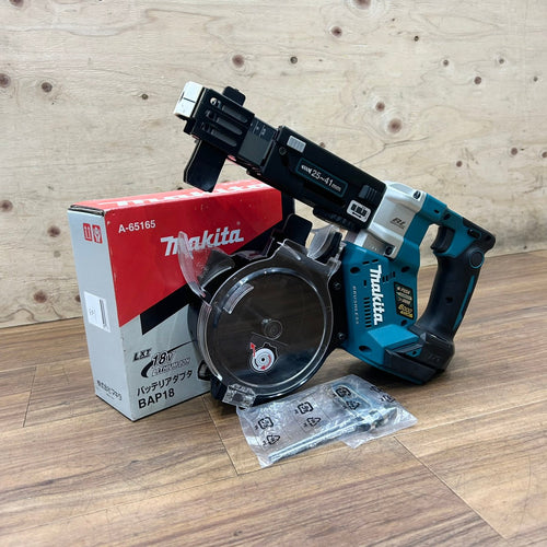 美品 マキタ (makita) 18V コードレスオートパックスクリュードライバー FR451DZ バッテリーアダプター BAP18 付き【船橋馬込店】