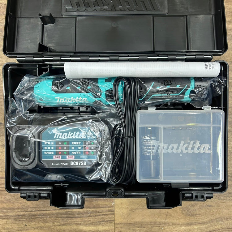 限定色 マキタ (makita) 7.2V 充電式ペンインパクトドライバー TD023DHXTB ターコイズブルー 【船橋馬込店】