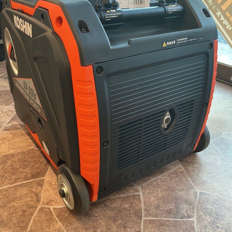 【未使用・本州限定発送・送料無料！】 工進 インバーター発電機 GV-30is （定格出力3.0kVA） セル付 引取りも歓迎！ 【越谷店】