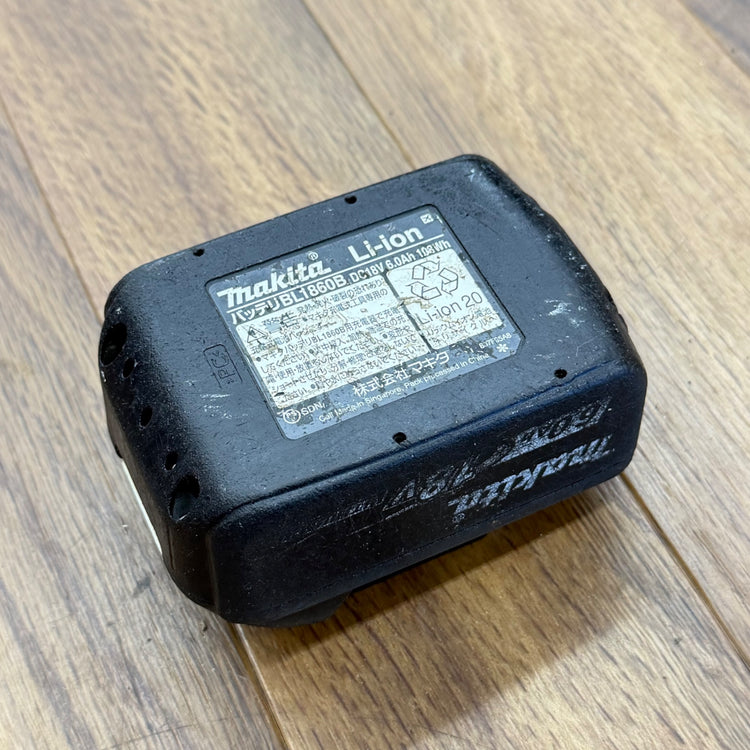 動作確認済み 純正品 リチウムイオンバッテリー 18V/6.0Ah BL1860B 【リライズ蓮田店】