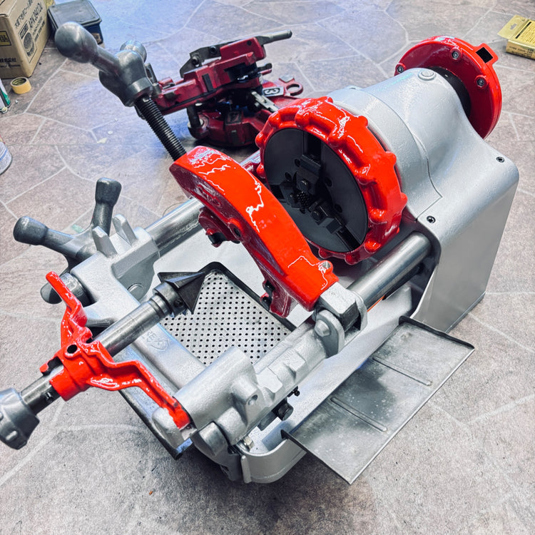 ※本州限定発送　◆レッキス(REX) ねじ切り機 パイプマシン N40AⅢ 【越谷店】