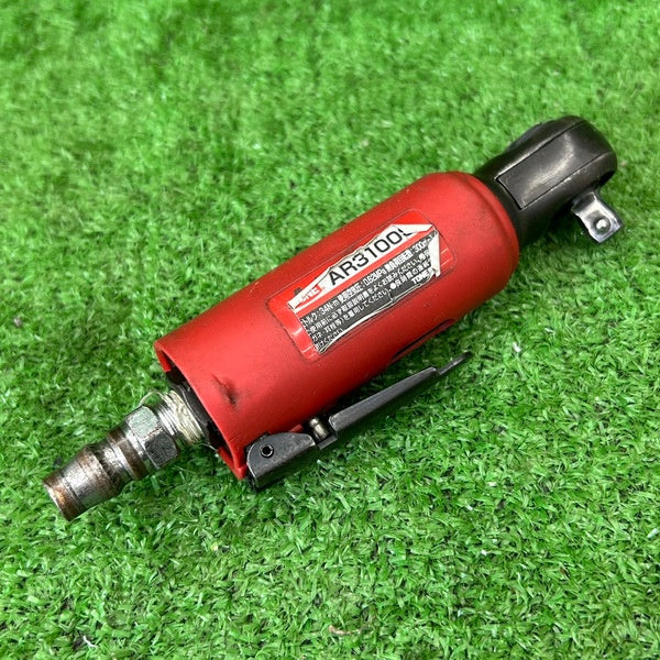 スタビーエアーラチェットレンチ 差込角9.5mm(3/8") AR3100S 34N・m レッド 【野田愛宕店】