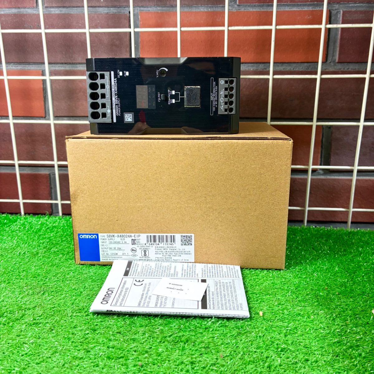 複数注文歓迎♪スイッチング電源 パワーサプライ S8VK-X48024A-EIP 24V/大容量20A/480W 【市川行徳店】