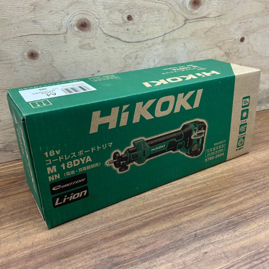 HiKOKI (ハイコーキ) 18V コードレスボードトリマー M18DYA (NN) 本体のみ 【船橋馬込店】