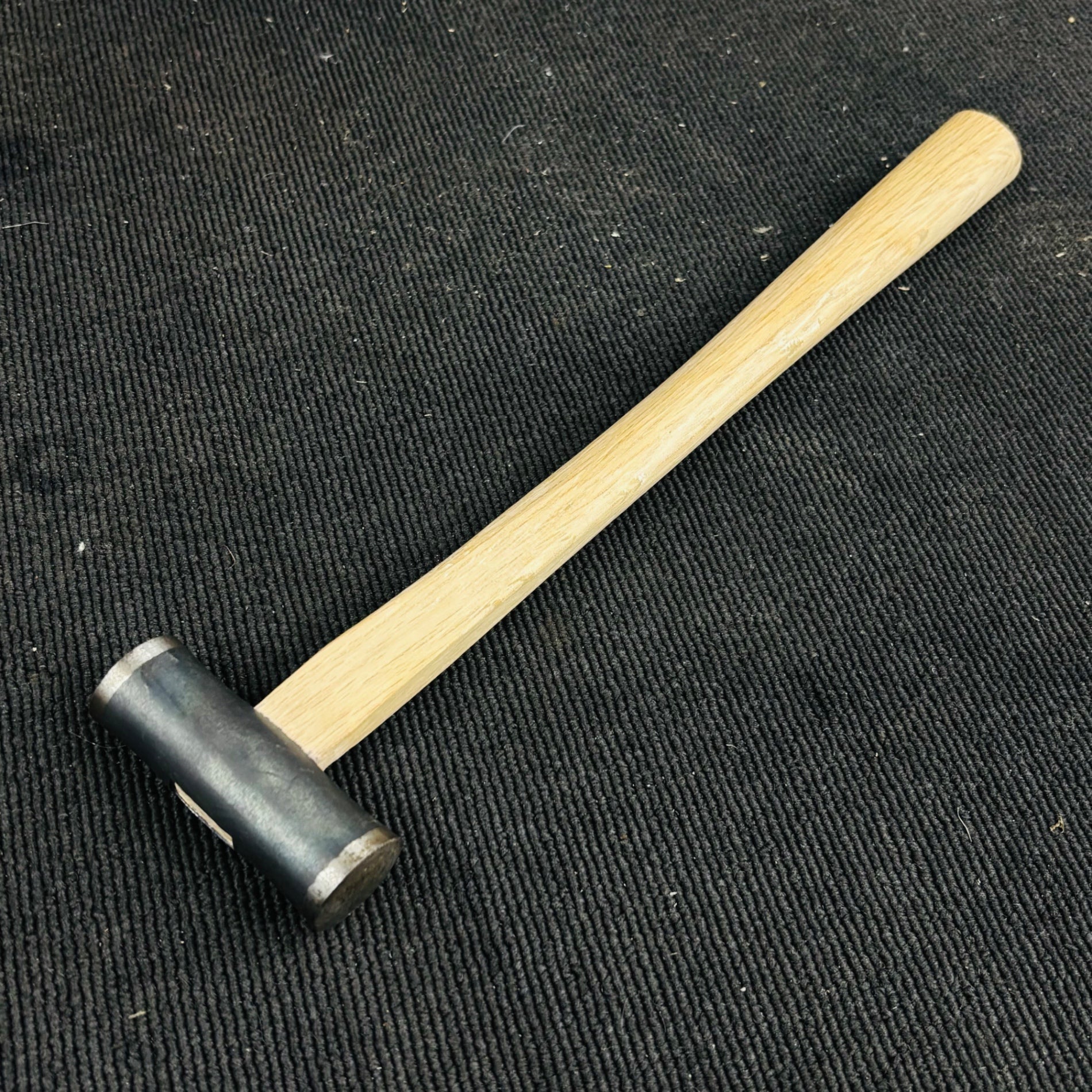 正行 黒仕上げ 丸玄翁 総重量307g【リライズ蓮田店】