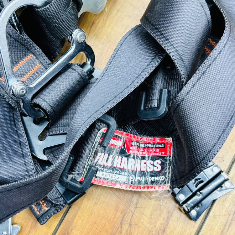 新規格 フルハーネス 飛燕ハーネス TH-506 Mサイズ 固定具・セーフティベルト付き【中古】 【蓮田店】