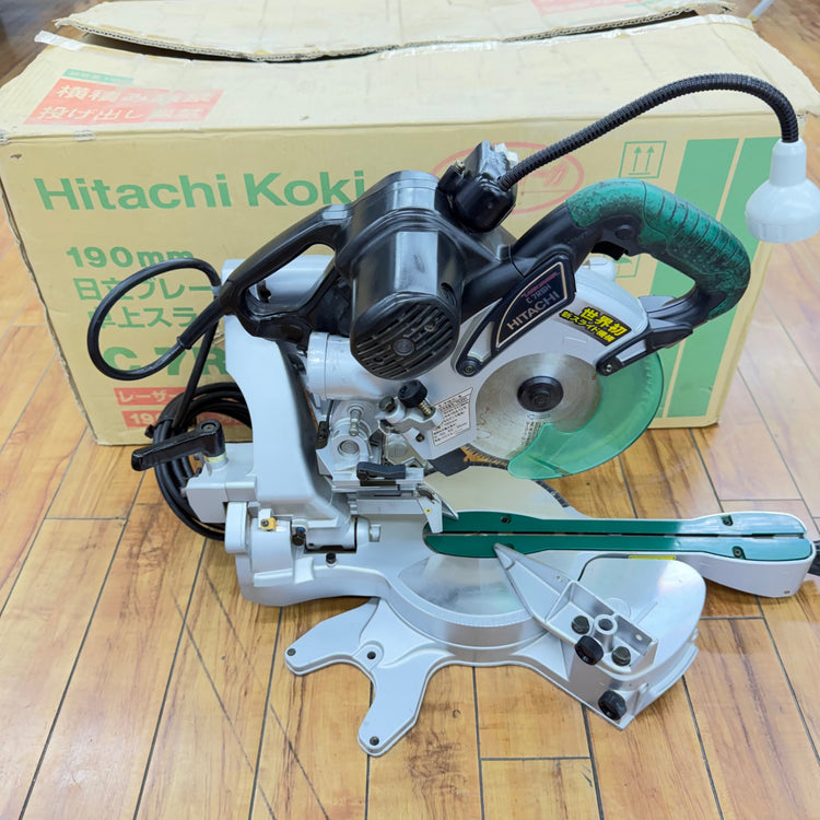 動作良好 190mm 卓上スライドマルノコ C7RSH 付属品多数【リライズ蓮田店】