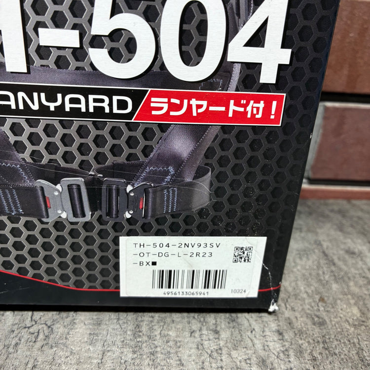 黒影 ハーネス ランヤード付 TH-504-2NV93SV-OT-DG-L-2R23-BX 【市川行徳店】