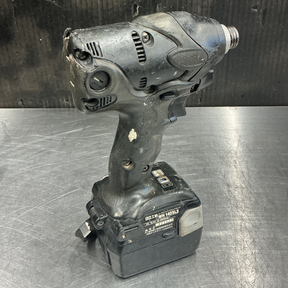 【中古現状品】 ハイコーキHIKOKI  コードレスインパクトドライバー WH14DSL2(2LSCK)(B) 【越谷店】