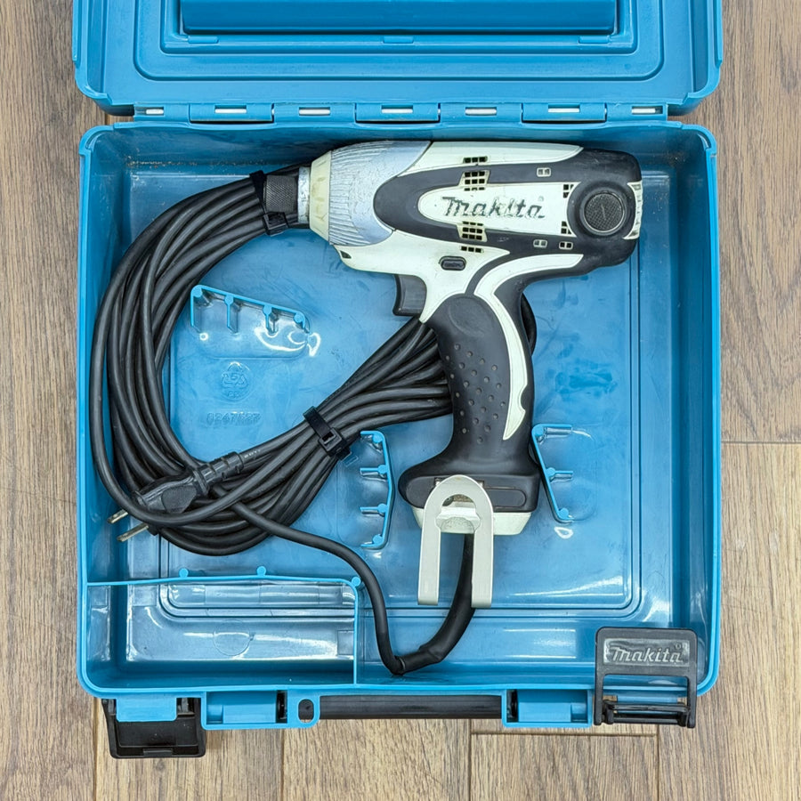 動作良好 インパクトドライバー 100V 白 6955SPKW ケース付属【リライズ蓮田店】