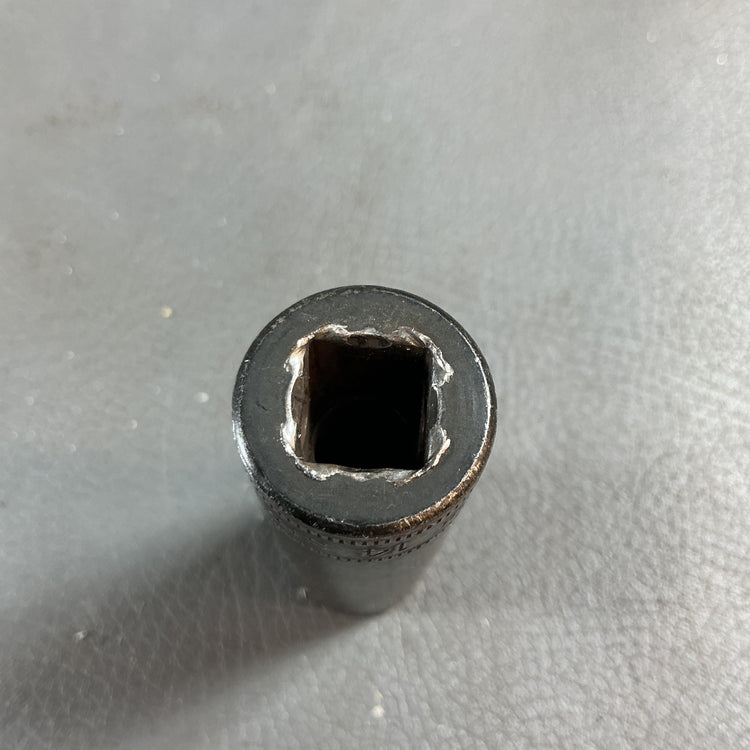 【中古】SNAP-ON 【14mm】 SIMFM14 ディープインパクトソケット 差込: 3/8dr 6角 旧ロゴ  【越谷店】