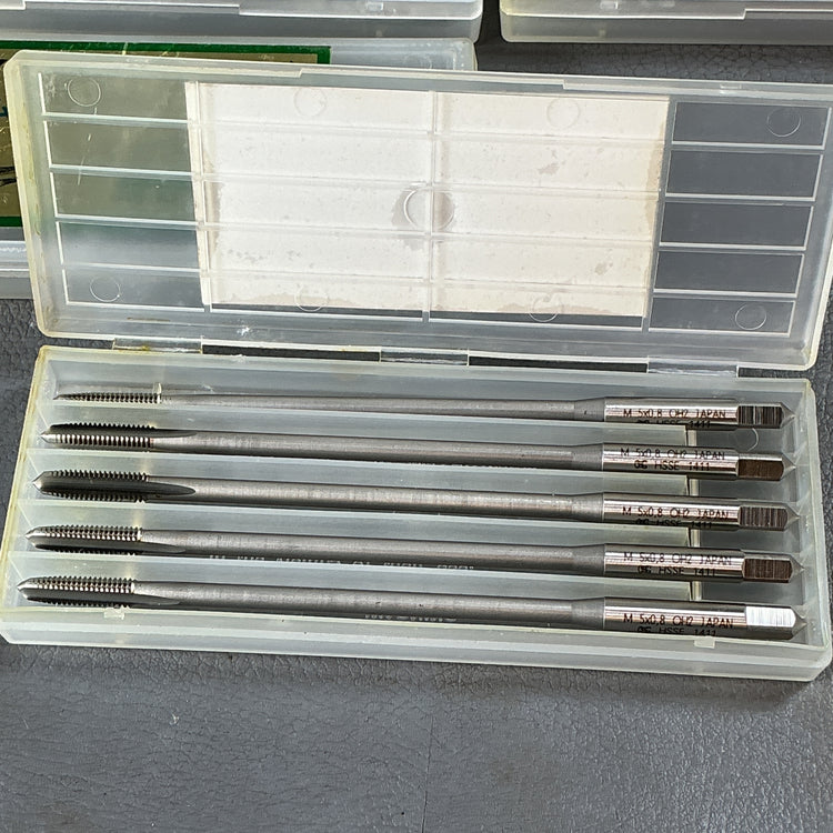 【未使用】OSG　ハンドタップ 一般用 ロングシャンク EXSST M5×0.8×120　5本入りが4箱  【越谷店】