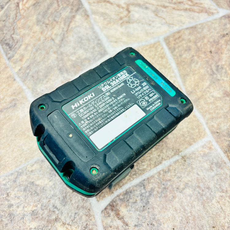 ◆ハイコーキ(HIKOKI) リチウムイオンバッテリー 36V/2.5Ah BSL36A18BX 【越谷店】