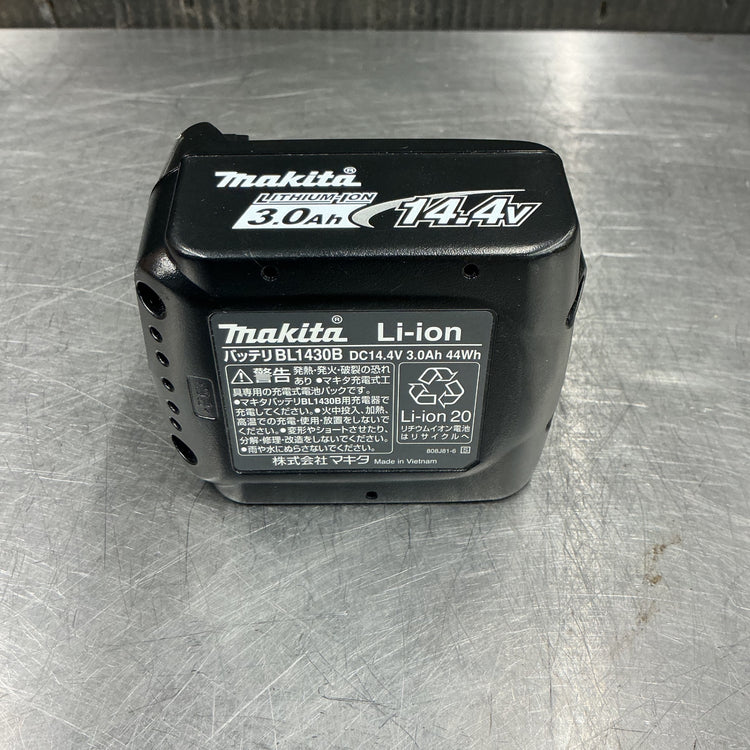 【中古】マキタ(makita) リチウムイオンバッテリー 14.4V/3.0Ah BL1430B  【越谷店】