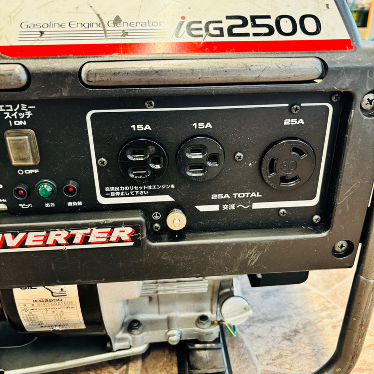 ◆新ダイワ(Shindaiwa) インバーター発電機 IEG2500 【越谷店】