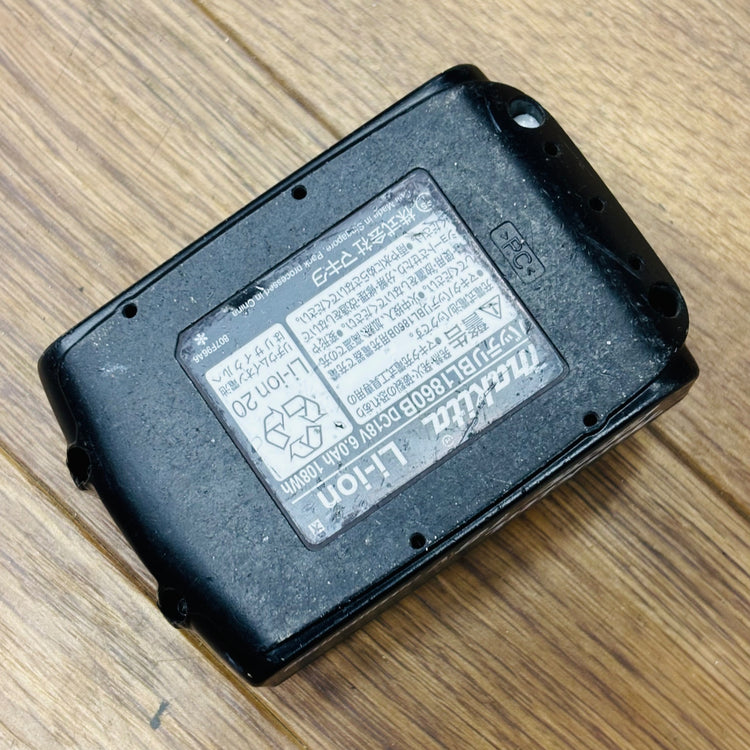 リチウムイオンバッテリー 18V/6.0Ah BL1860B 【リライズ蓮田店】