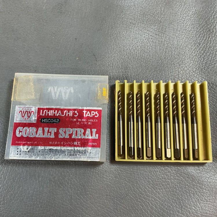 【未使用】イシハシ精工　止り穴用コバルトスパイラルタップ　M4とM3の2箱セット！  【越谷店】