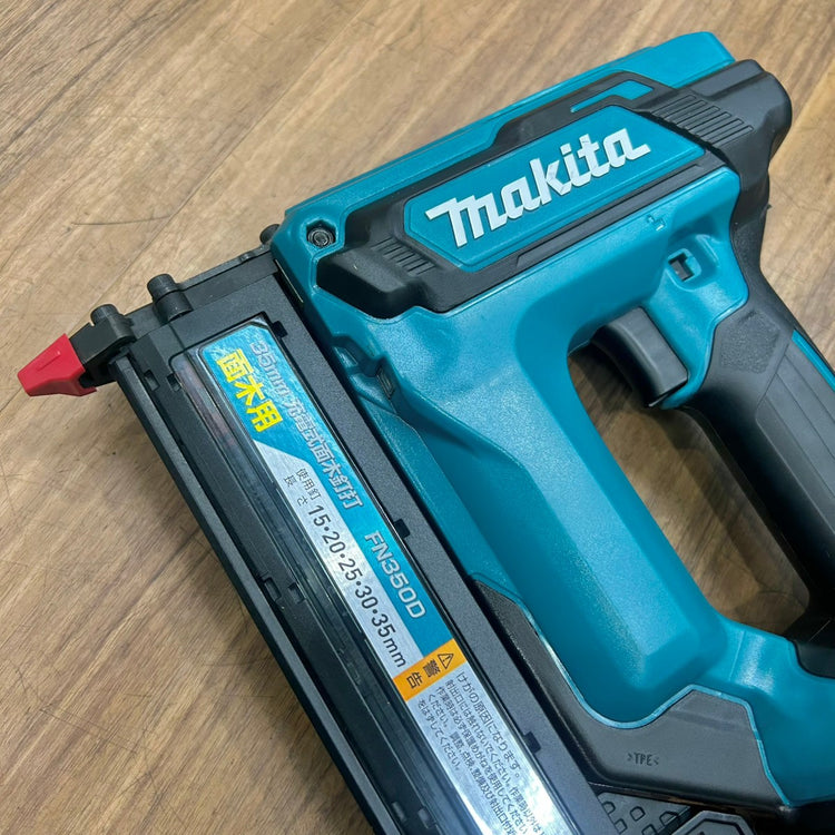 美品 マキタ (makita) コードレスフィニッシュネイラ FN350DZ 本体のみ 充電式面木釘打 18V 【船橋馬込店】
