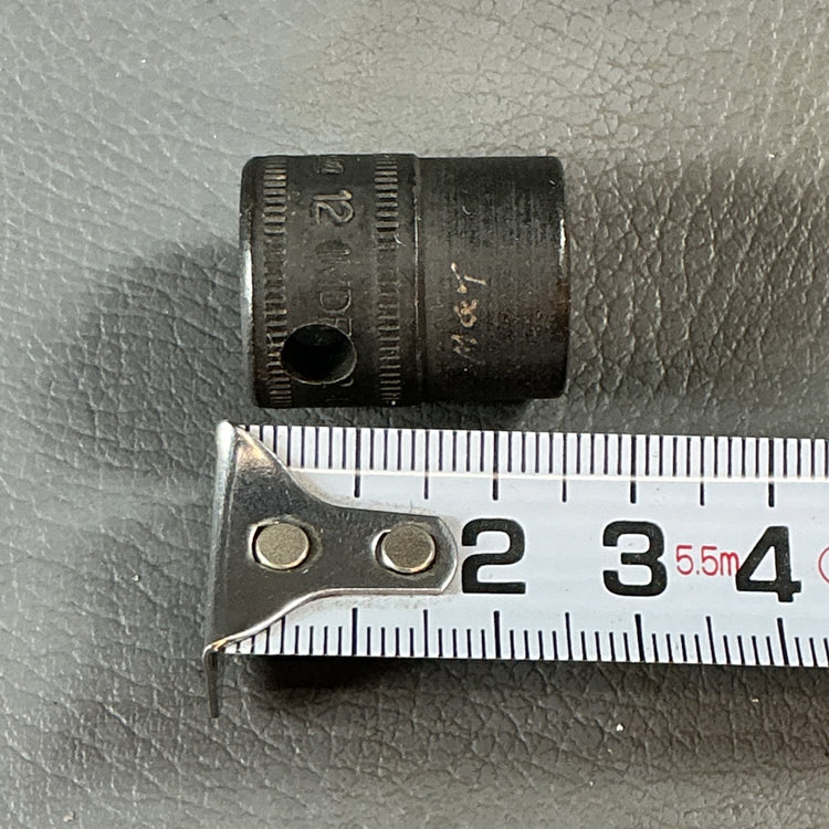 【中古】SNAP-ON 【12mm】 IMD 12 ？ インパクトソケット 差込: 3/8dr 12角 旧ロゴ  【越谷店】